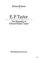 Cover for E. P. Taylor