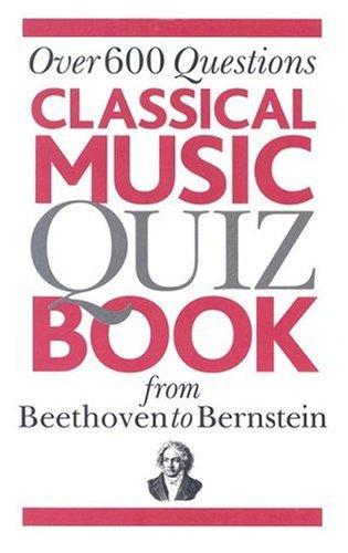 Cover for Classical Music Quiz Book
