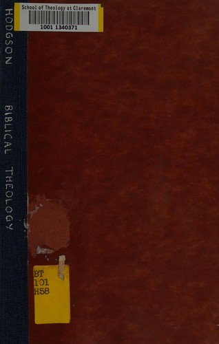 Cover for Biblical theology and the sovereignty of God.