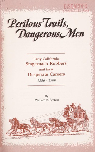 Cover for Perilous trails, dangerous men