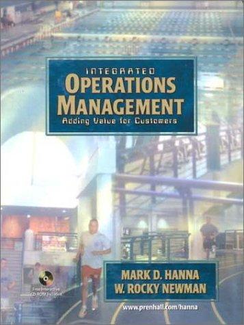 Cover for Integrated Operations Management