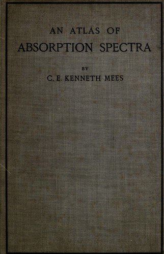 Cover for An atlas of absorption spectra