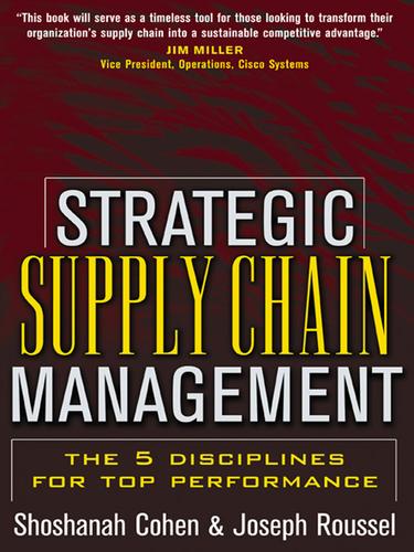 Cover for Strategic Supply Chain