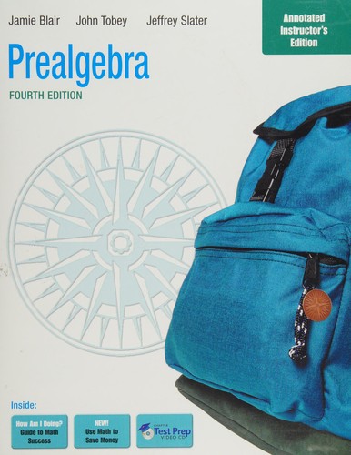 Cover for Prealgebra