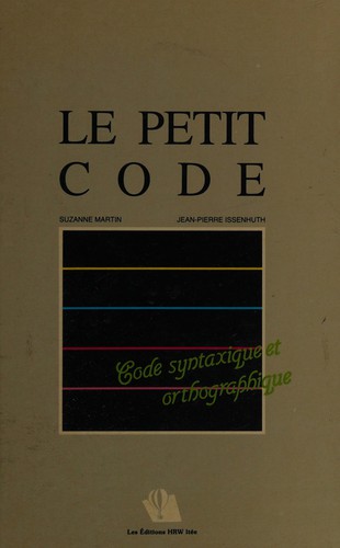 Cover for Le  petit code
