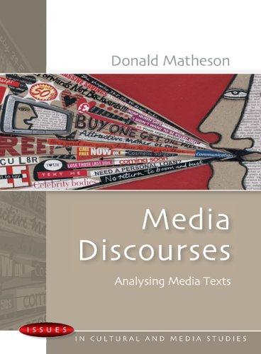 Cover for Media Discourses (Issues in Cultural and Media Studies)
