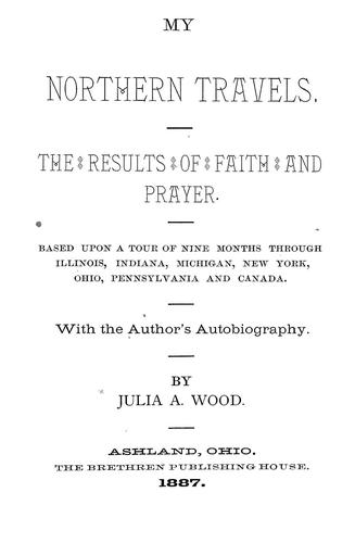 Cover for My northern travels