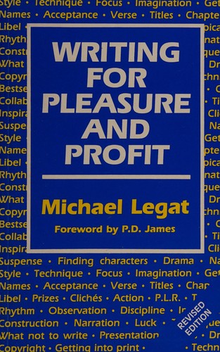 Cover for Writing for pleasure and profit