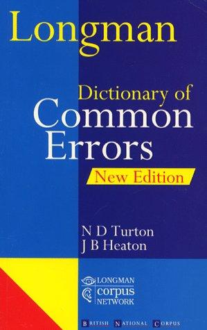 Cover for Longman Dictionary of Common Errors (Dictionary)