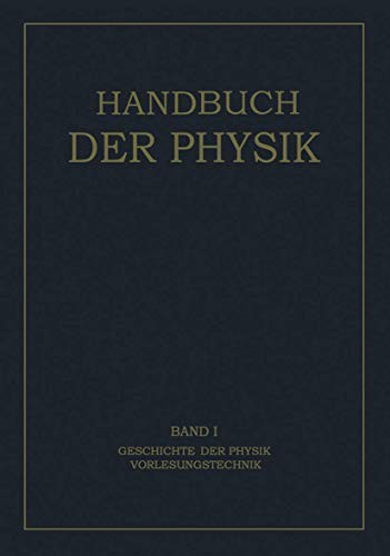Cover for Handbuch der Physik