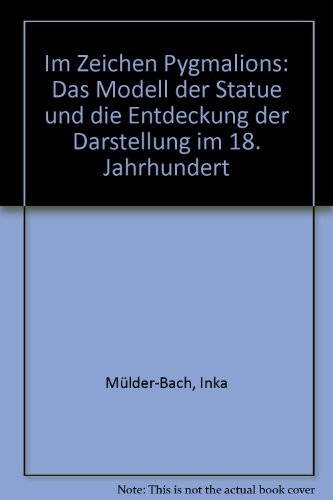 Cover for Im Zeichen Pygmalions