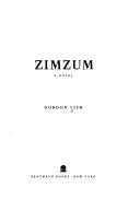 Cover for Zimzum