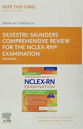 Cover for Saunders Comprehensive Review for the NCLEX-RN® Examination - Elsevier eBook on VitalSource