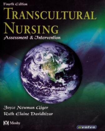 Cover for Transcultural nursing
