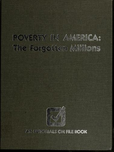 Cover for Poverty in America