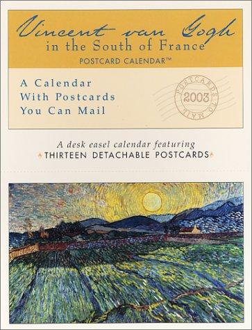 Cover for Van Gogh in the South of France 2003 Postcard Calendar