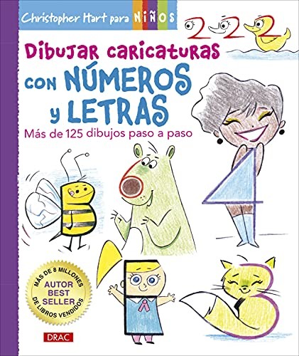 Cover for Dibujar caricaturas con números y letras