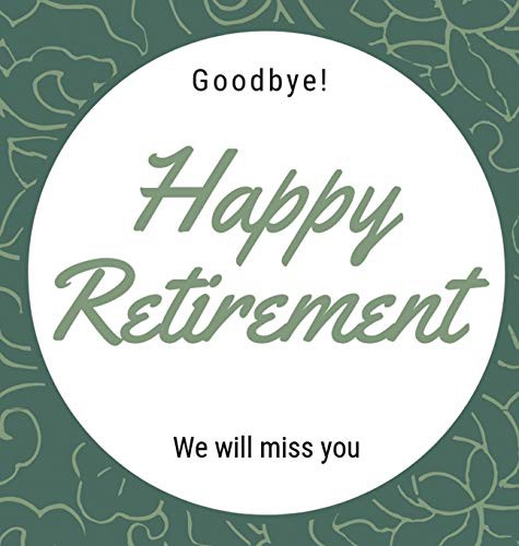 Cover for Happy Retirement Guest Book