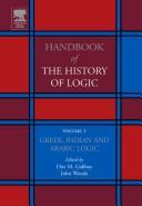 Cover for Handbook Of The History Of Logic