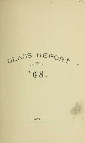 Cover for The decennial report