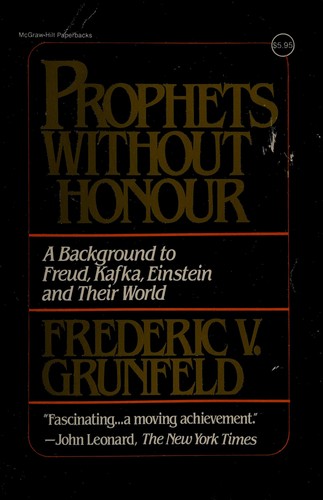 Cover for Prophets without honour