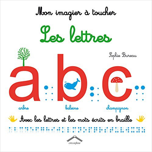 Cover for Mon imagier à toucher les lettres