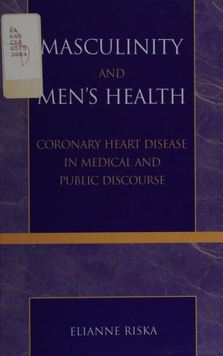 Cover for Masculinity and Men's Health