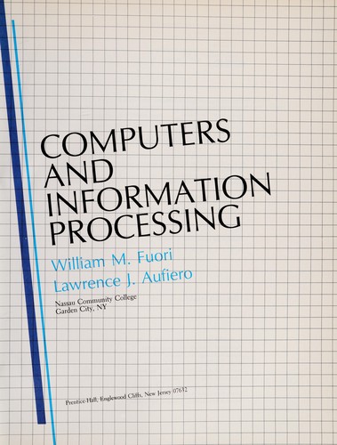 Cover for Computers and information processing