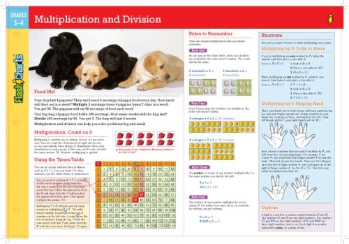 Cover for Multiplication and Division FlashCharts