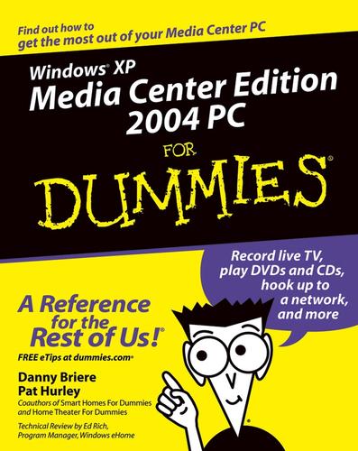 Cover for Windows XP Media Center Edition 2004 PC For Dummies