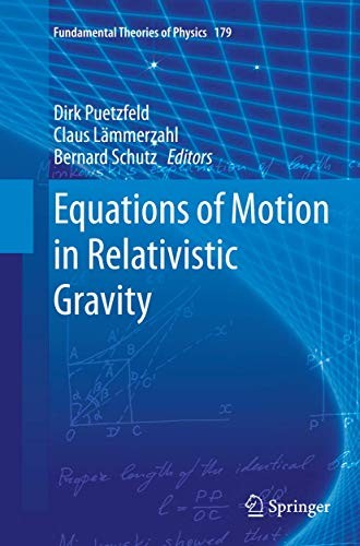 Cover for Equations of Motion in Relativistic Gravity