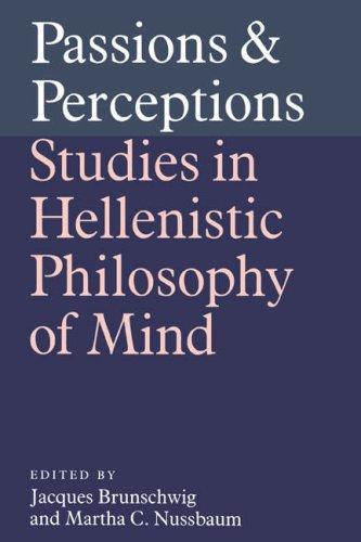 Cover for Passions & perceptions