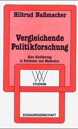 Cover for Vergleichende Politikforschung