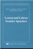 Cover for Lernen und Lehren fremder Sprachen