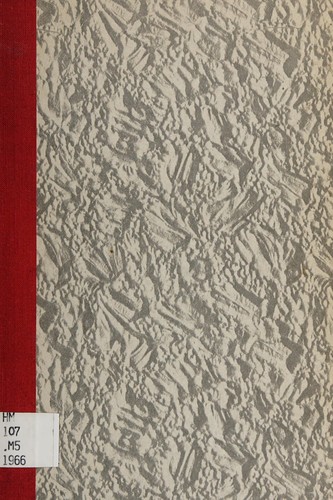 Cover for Three papers on human ecology. --