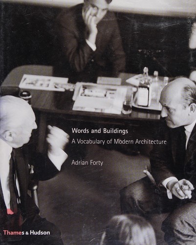 Cover for Words and Buildings