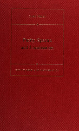 Cover for Purity, Spectra and Localisation (Encyclopedia of Mathematics & Its Applications)