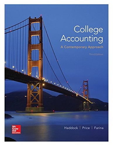Cover for College Accounting  CNCT ACCS