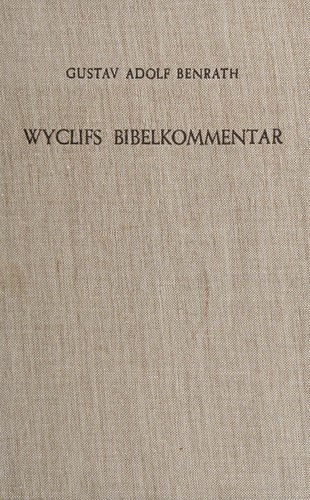 Cover for Wyclifs Bibelkommentar.