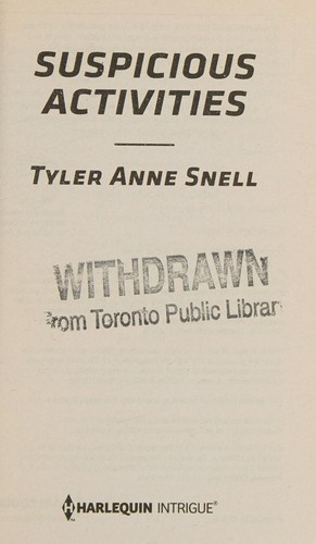 Cover for Suspicious Activites