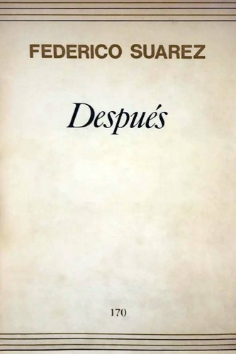 Cover for Después