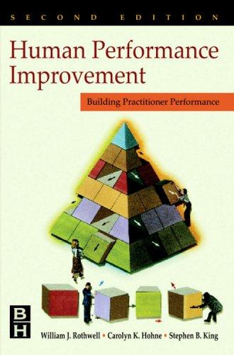 Cover for Human Performance Improvement, Building practitioner competence (Improving Human Performance)