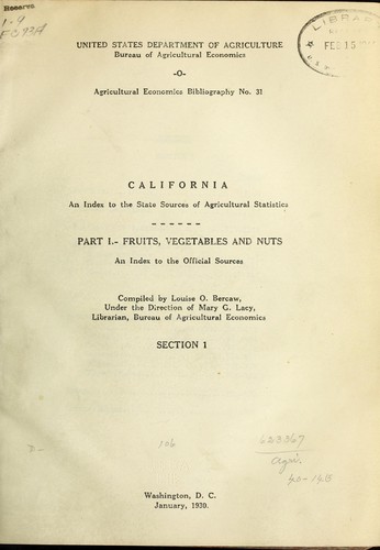 Cover for California