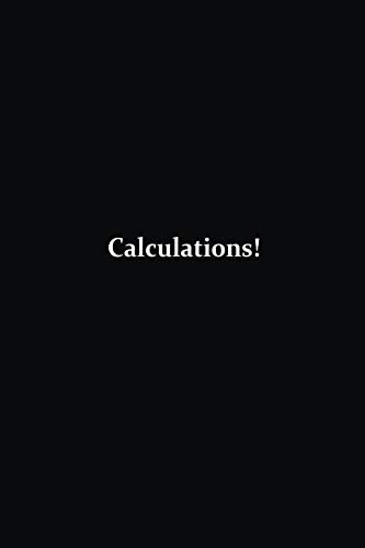 Cover for Calculations!