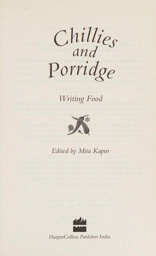 Cover for Chillies and Porridge