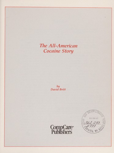 Cover for The All American Cocaine Story