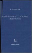 Cover for Natur und Sittlichkeit bei Fichte