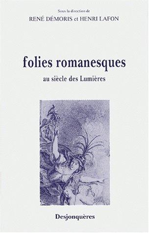 Cover for Folies romanesques au siècle des Lumières