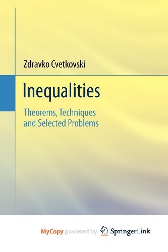 Cover for Inequalities
