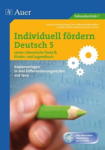Cover for Individuell fördern 5 Lesen : Literarische Texte